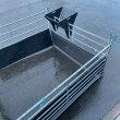 recycled plastic hay rack for hurdles